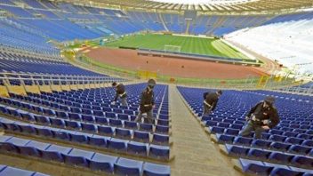 BARRIERE STADIO OLIMPICO: RIMUOVERLE E’ RESA AI VIOLENTI