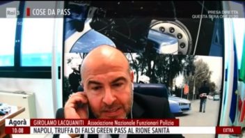 AGORA’: L’INTERVISTA SU GREEN PASS FALSI