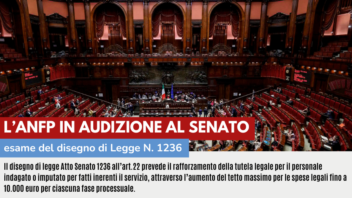 L’ANFP IN AUDIZIONE AL SENATO: ESAME DEL DISEGNO DI LEGGE N. 1236