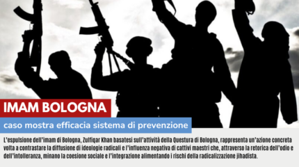 IMAM BOLOGNA: CASO MOSTRA EFFICACIA SISTEMA DI PREVENZIONE