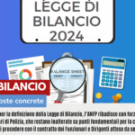 LEGGE DI BILANCIO: CHIEDIAMO RISPOSTE CONCRETE