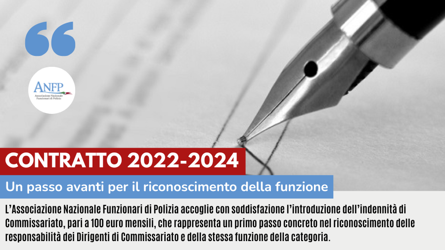 CONTRATTO 2022-2024: UN PASSO AVANTI PER IL RICONOSCIMENTO DELLA FUNZIONE