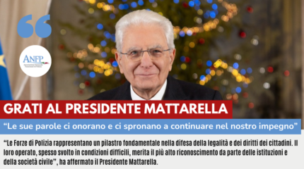 GRATI AL PRESIDENTE MATTARELLA