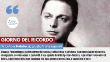 GIORNO DEL RICORDO: TRIBUTO A PALATUCCI, GIUSTO TRA LE NAZIONI